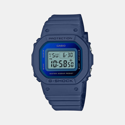 G-Shock Women Women Quartz Blue Dial Digital Resin Watch G1354