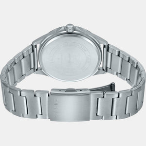 Enticer Men Quartz Green Dial Analog Stainless Steel Watch A2101