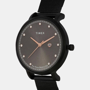 Empera Women Quartz Grey Dial Analog Stainless Steel Watch TWEL12905