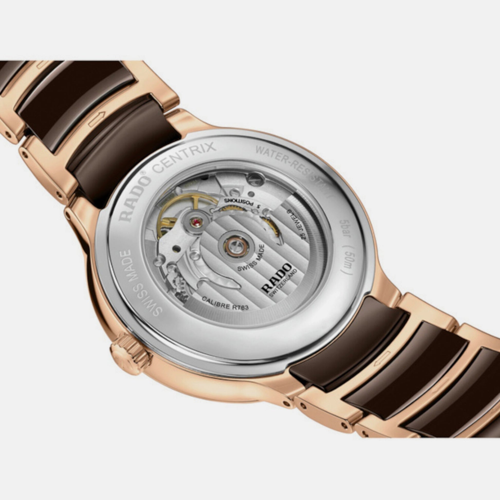Centrix Unisex Automatic Brown Dial Analog Stainless Steel Watch R30017732
