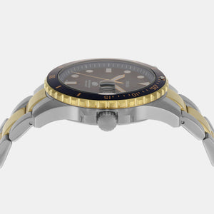 Fossil Blue Dive Men Quartz Blue Dial Analog Stainless Steel Watch FS6034