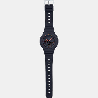 G-Shock Men Quartz Black Dial Analog Resin Watch G1231