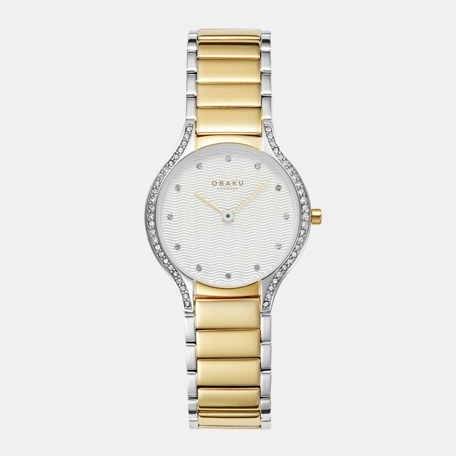 Acacie Women Quartz Silver Dial Analog Stainless Steel Watch V276LEFISF