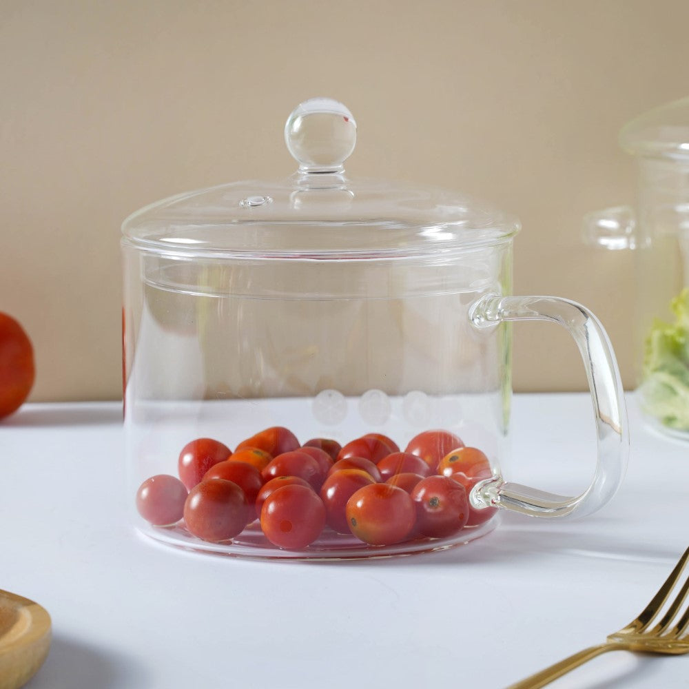 Glass Stock Pot
