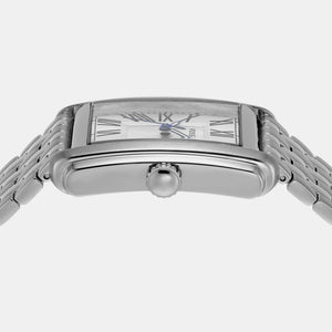 Carraway Men Quartz Silver Dial Analog Stainless Steel Watch FS6008