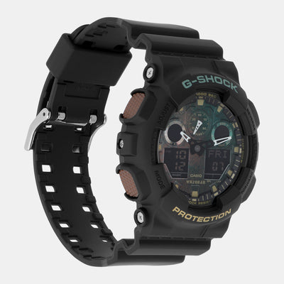 G-Shock Men Quartz Black Dial Analog-Digital Resin Watch G1387