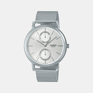 Enticer Men Quartz White Dial Chronograph Stainless Steel Watch A2066