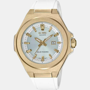 Baby-G Women Quartz White Dial Analog Resin Watch BX183