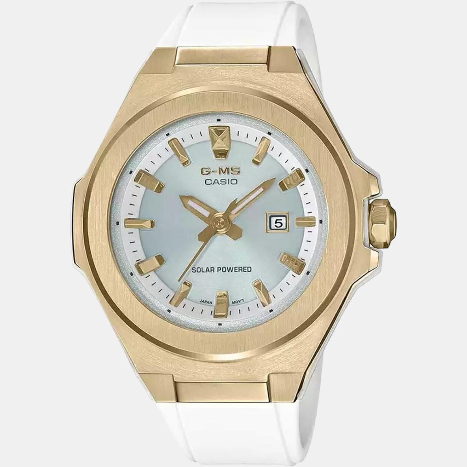 Baby-G Women Quartz White Dial Analog Resin Watch BX183