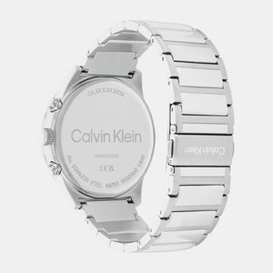 Ck Impressive Men Quartz Blue Dial Chronograph Stainless Steel Watch 25200293