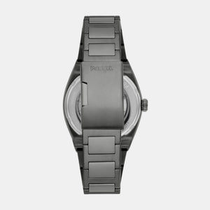 Everett Men Automatic Grey Dial Analog Stainless Steel Watch ME3206