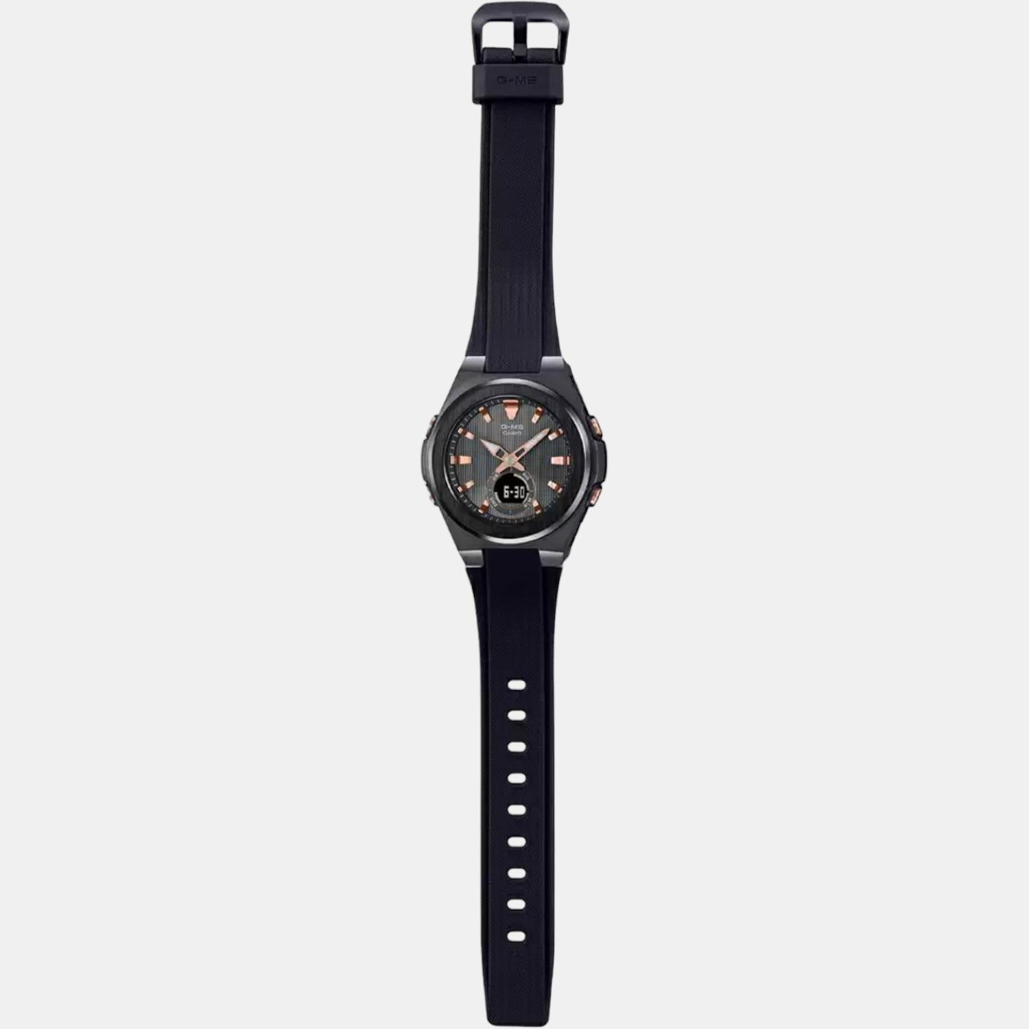 Baby-G Women Quartz Black Dial Analog-Digital Resin Watch BX192
