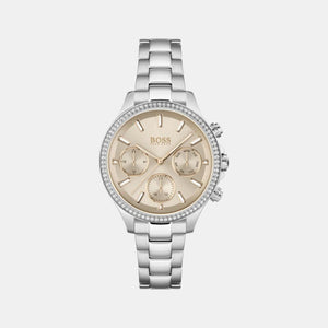 Hera Women Quartz Pink Dial Chronograph Stainless Steel Watch 1502565
