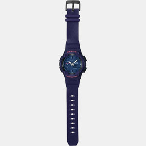 Baby-G Men Quartz Blue Dial Analog-Digital Resin Watch B205