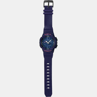 Baby-G Men Quartz Blue Dial Analog-Digital Resin Watch B205