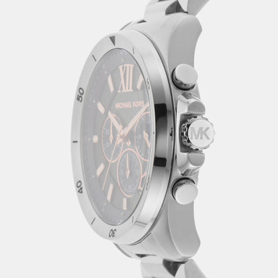 Brecken Men Quartz Green Dial Chronograph Stainless Steel Watch MK8984