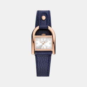 Harwell Women Quartz White Dial Analog Leather Watch ES5266