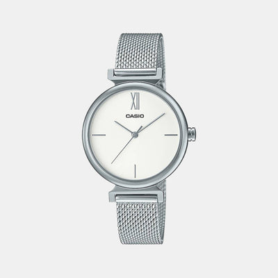 Enticer Women Quartz White Dial Analog Stainless Steel Watch A2125