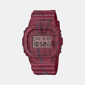 G-Shock Men Quartz Red Dial Digital Resin Watch G1361