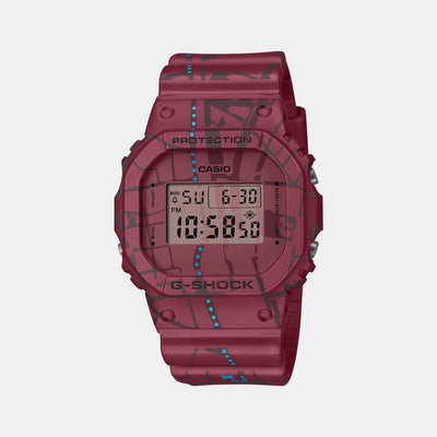 G-Shock Men Quartz Red Dial Digital Resin Watch G1361