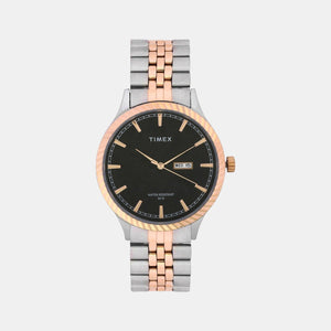 Classics Men Quartz Blue Dial Analog Stainless Steel Watch TW0TG7502