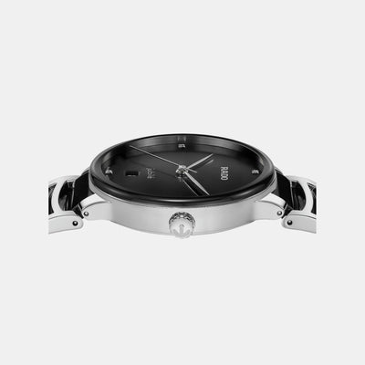 Centrix Unisex Quartz Black Dial Analog Ceramic Watch R30021712