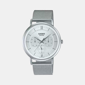 Enticer Men Quartz White Dial Chronograph Stainless Steel Watch A1922
