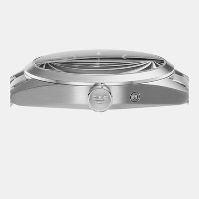Claudio Men Quartz Blue Dial Analog Stainless Steel Watch AR11553
