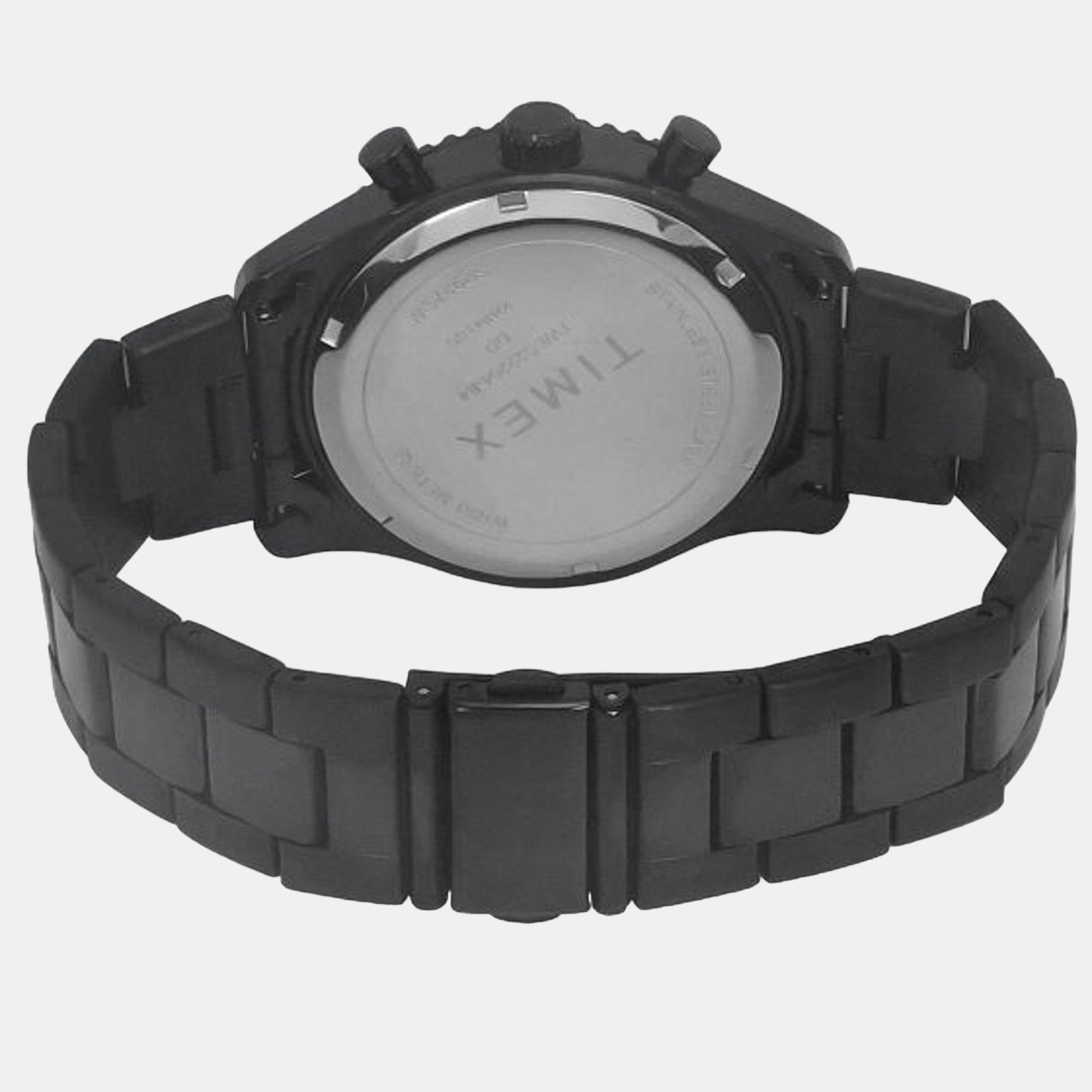 E Class Men Quartz Black Dial Chronograph Stainless Steel Watch TWEG22204