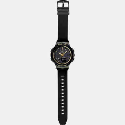 Baby-G Women Quartz Grey Dial Analog-Digital Resin Watch B211