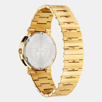 Greca Men Quartz Silver Dial Analog Stainless Steel Watch VEVI00520