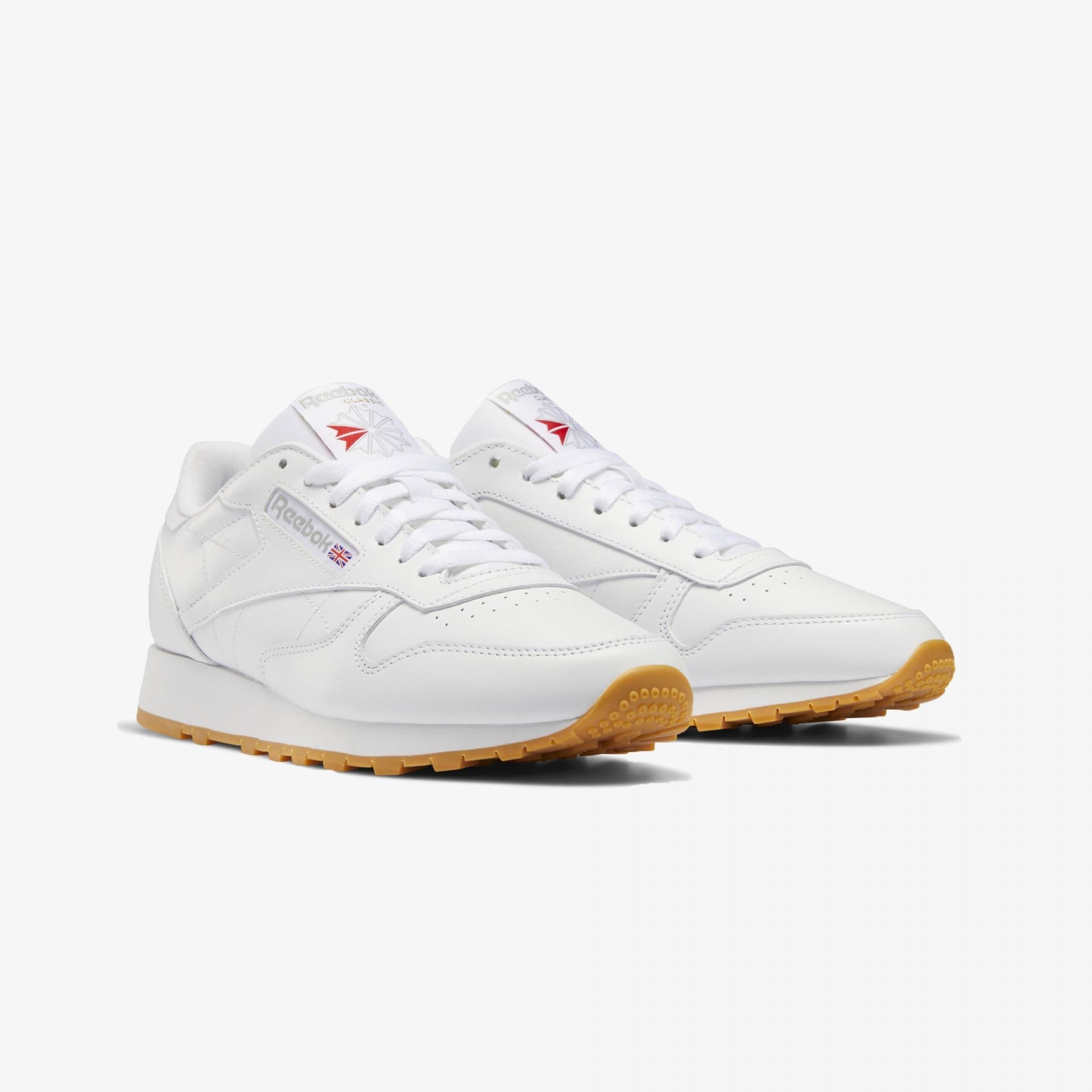 Reebok | CLASSIC LEATHER  { PURE GREY 3 / REEBOK RUBBER GUM-03