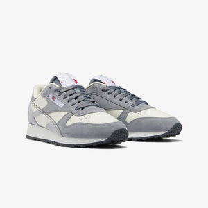 Reebok | CLASSIC LEATHER MAKE IT YOURS  { CHALK / COLD GREY 2
