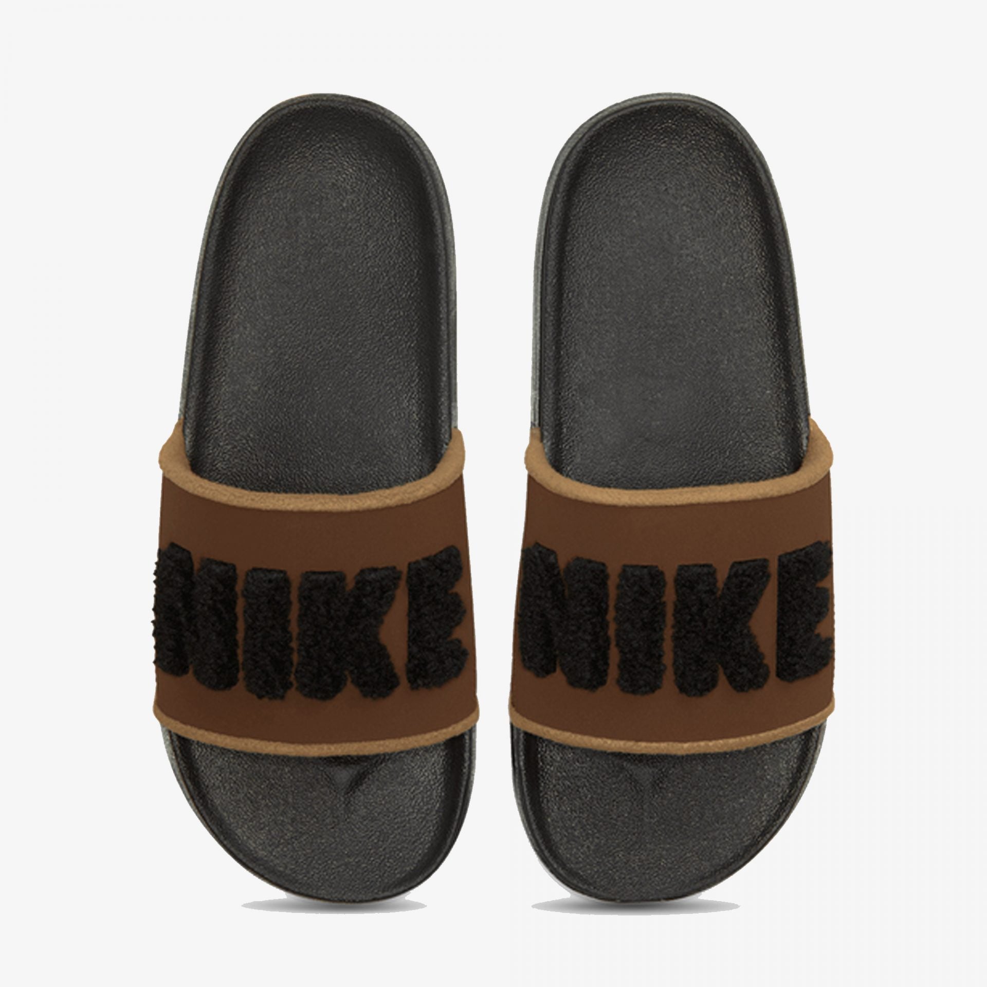 Nike | OFFCOURT SE  { BLACK/DK DRIFTWOOD