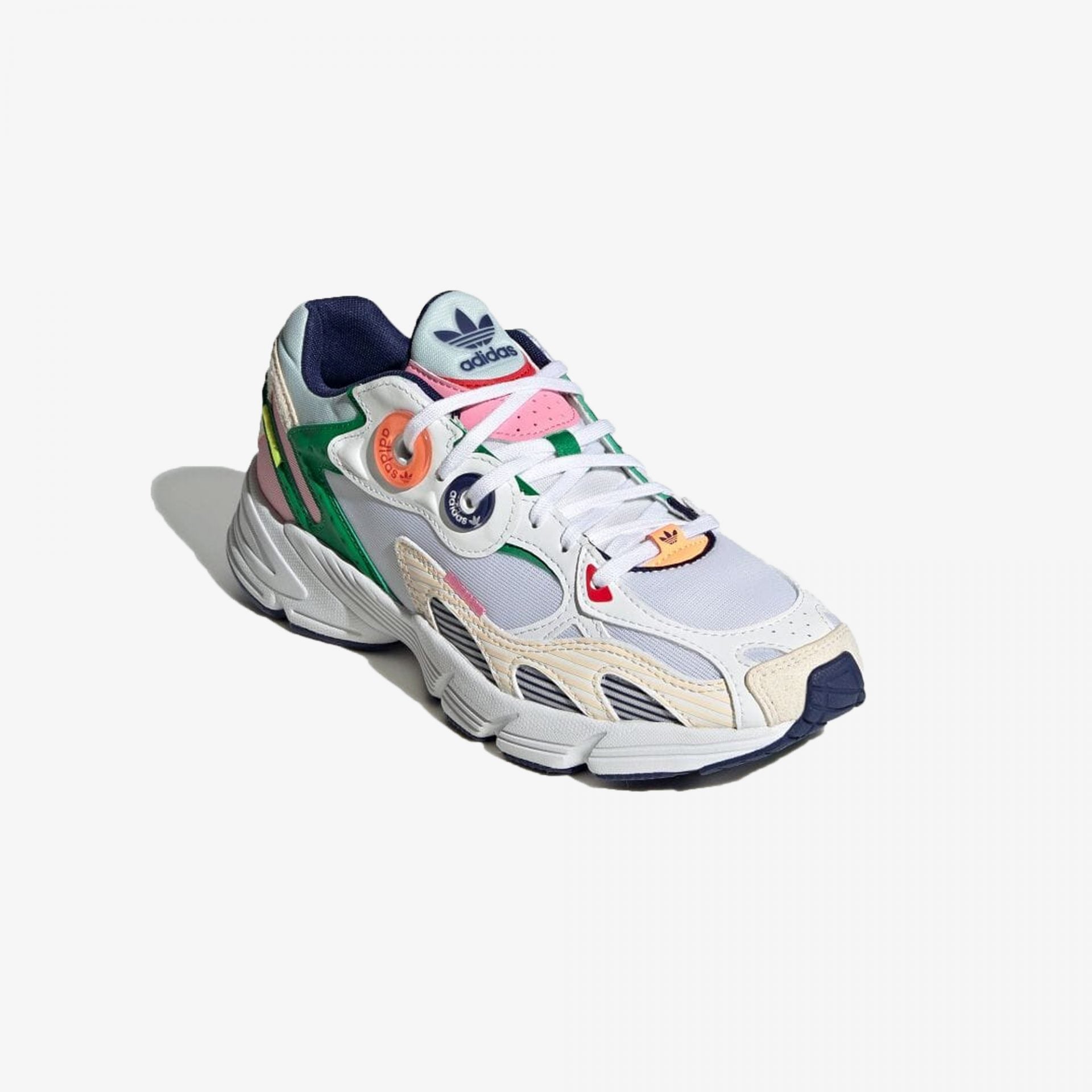 Adidas Originals | ASTIR  { WHITE/GREEN/BLISS ORANGE