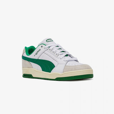 Puma | SLIPSTREAM LOW RETRO  { WHITE / GREEN