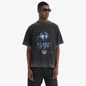 Represent | JAGUAR T-SHIRT  { VINTAGE BLACK