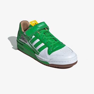 Adidas Originals | M&M'S BRAND FORUM LOW 84 { GREEN / CLOUD WHITE