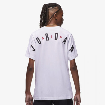 Jordan | JORDAN AIR T-SHIRT  { BLACK / GYM RED