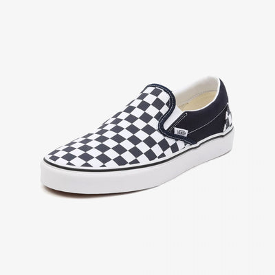Vans | CHECKERBOARD CLASSIC SLIP-ON  { BLACK/WHITE