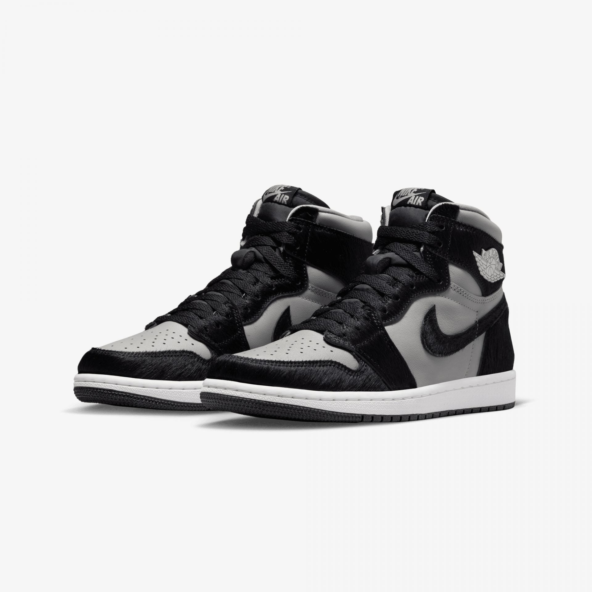 Jordan | AIR JORDAN 1 RETRO HIGH  { MEDIUM GREY/BLACK-WHITE
