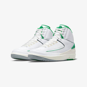 Jordan | AIR JORDAN 2 RETRO  { GREEN/WHITE
