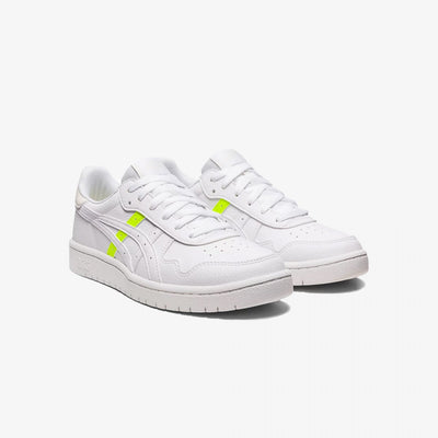 Asics | JAPAN S  { WHITE/SAFETY YELLOW