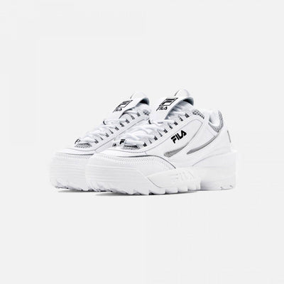 Fila | DISRUPTOR II EXP  { WHITE / HIGH RISE