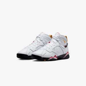 Jordan | AIR JORDAN RETRO 7  { WHITE/BLACK-CARDINAL RED-CHUTNEY (GS)