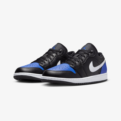 JORDAN | AIR JORDAN 1 LOW { BLACK/WHITE-GAME ROYAL
