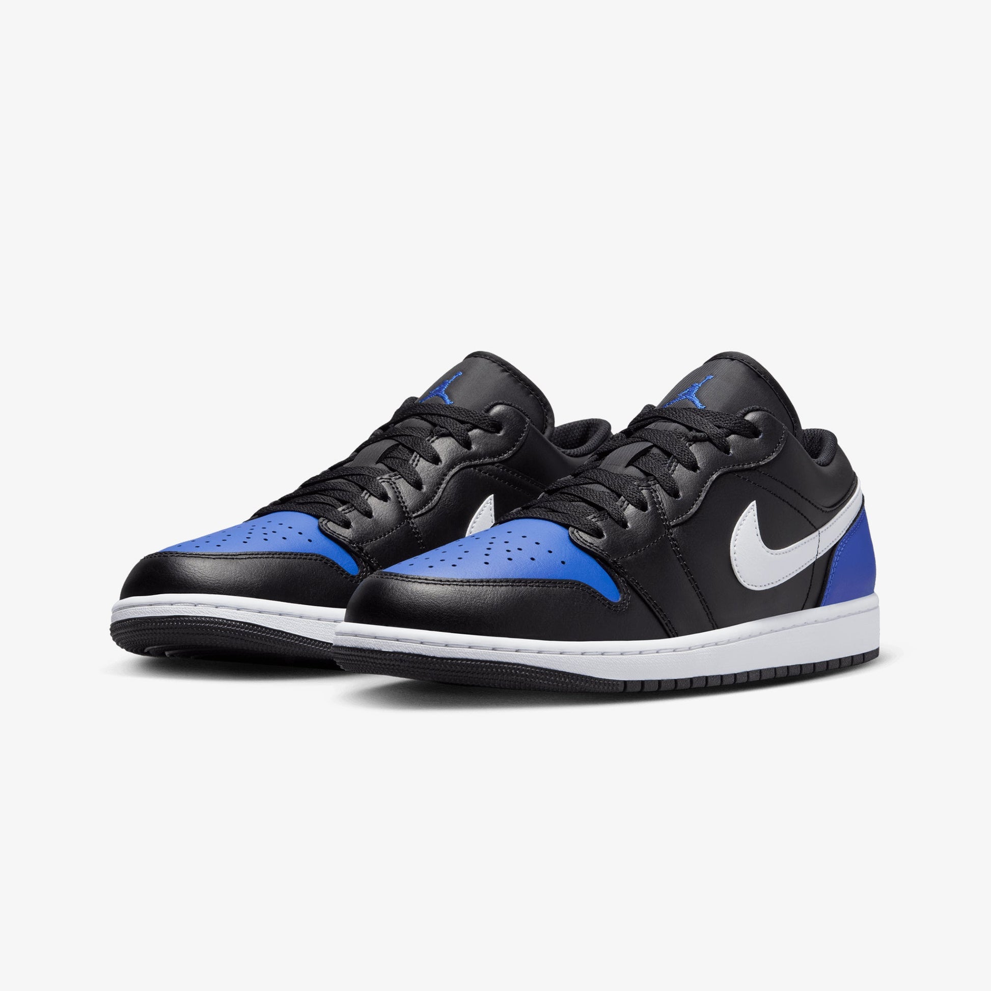 JORDAN | AIR JORDAN 1 LOW { BLACK/WHITE-GAME ROYAL