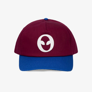 NO PROBLEMO | ALIEN-O CAP { BURGUNDY MULTI