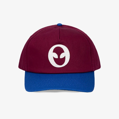NO PROBLEMO | ALIEN-O CAP { BURGUNDY MULTI