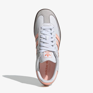 ADIDAS ORIGINALS | SAMBA OG { CLOUD WHITE/CLEAR ORANGE/SEMI CORAL
